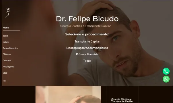 Criação de Sites para Médicos